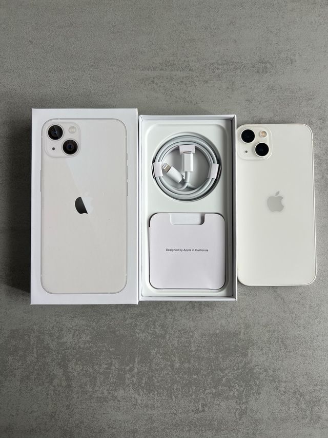 iPhone 13 Bianco 128GB + Accessori
