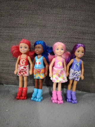 Muñecas Barbie Patinadoras Frutas