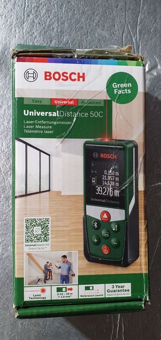 Telémetro láser Bosch UniversalDistance 50C