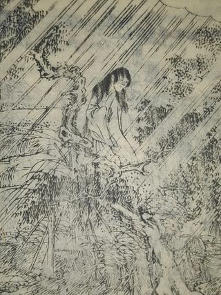 Antiguo libro japonés del Período Edo