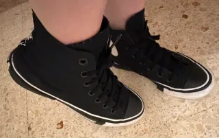 Converse Chuck Taylor All Star Hi Negras