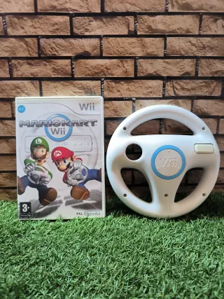 Mario Kart Wii + Volante Nintendo Wii