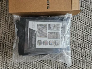 Mosquitera 120x220 magnética negra