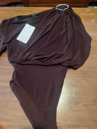 Body Zara asimétrico