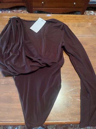 Body Zara asimétrico