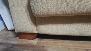 Sofá 2 plazas beige tela Negociable Urge venta!!