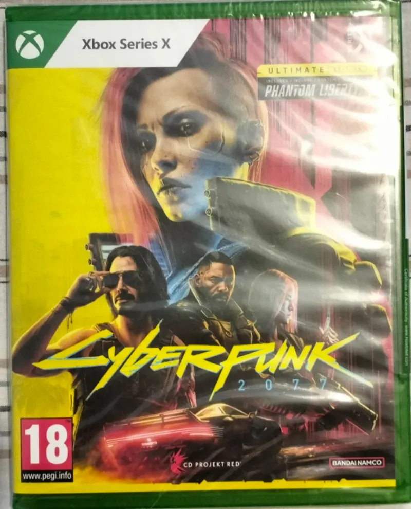 Imagen de Cyberpunk 2077 ultimate edition xbox sin abrir.