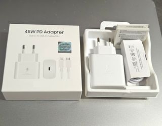 45W Caricabatterie Samsung compatibile con cavo USB-C 1m