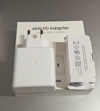 45W Caricabatterie Samsung compatibile con cavo USB-C 1m