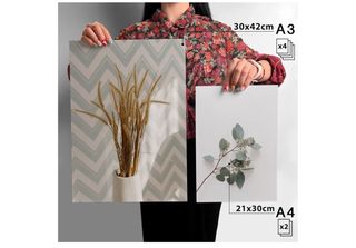 Set 6 Quadri Decorativi da Parete Moderni