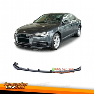 Spoiler delantero para Audi A4 B9 8W 15-19 negro