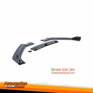 Spoiler delantero para Audi A4 B9 8W 15-19 negro