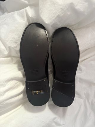 Mocasines Acne Studios Piel Negro