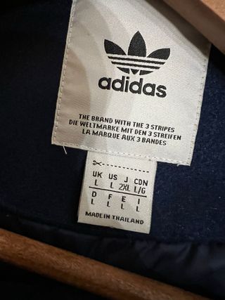 Chaqueta Bomber Real Madrid Adidas Azul