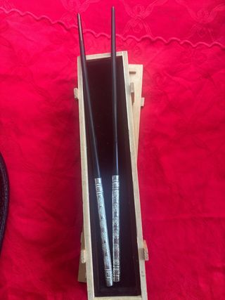 Bacchette Vietnam Argento Legno