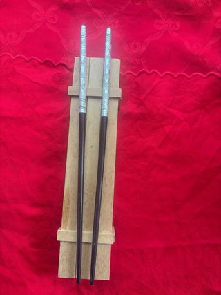 Bacchette Vietnam Argento Legno