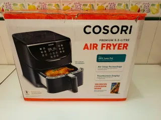 Freidora Aire Cosori 5.5L Negra