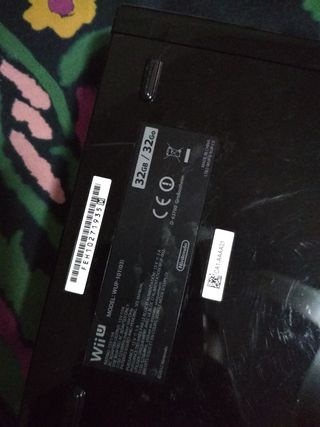 Console Nintendo Wii U Nera