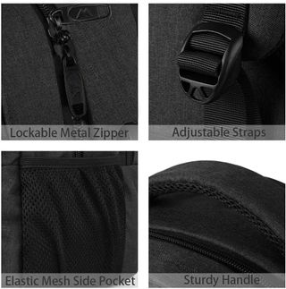 MATEIN Mochila Portatil Hombre Impermeable 15.6"