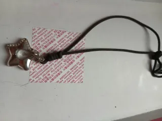 Collana a forma di stella con strass