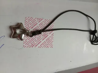 Collana a forma di stella con strass