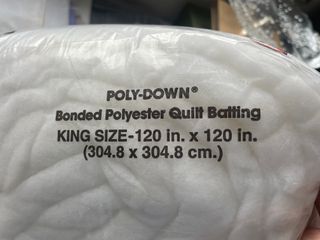 Ovatta per imbottitura Poly-Down Hobbs