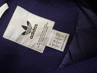 Chaqueta Bomber Real Madrid Adidas Morado Blanco