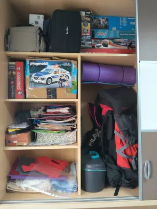 Mueble juvenil madera modular