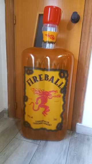 Botella inflable Fireball Whisky