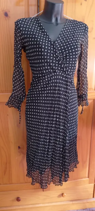 Vestido Massimo Dutti lunares