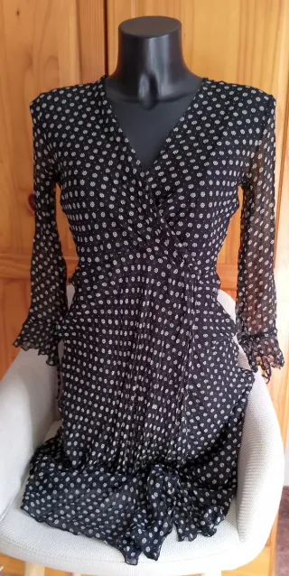 Vestido Massimo Dutti lunares