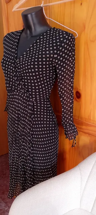 Vestido Massimo Dutti lunares