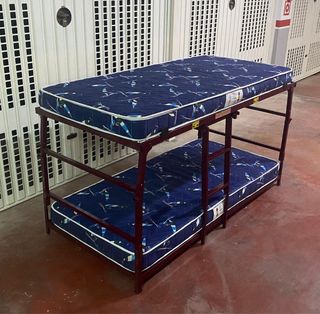 Litera plegable + 2 colchones
