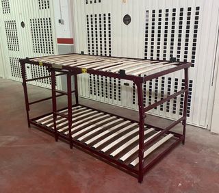 Litera plegable + 2 colchones