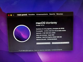 Macbook Air 2015 Plata