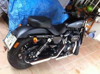 Harley Davidson Moto Negra