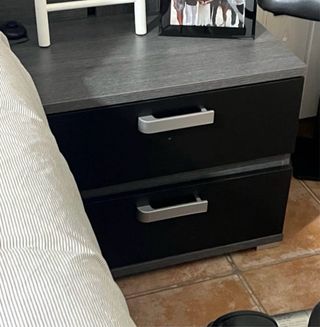 2mesitas cama canapé comoda cabezal espejo