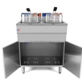 FREIDORA ELÉCTRICA 14+14 LITROS CON MUEBLE