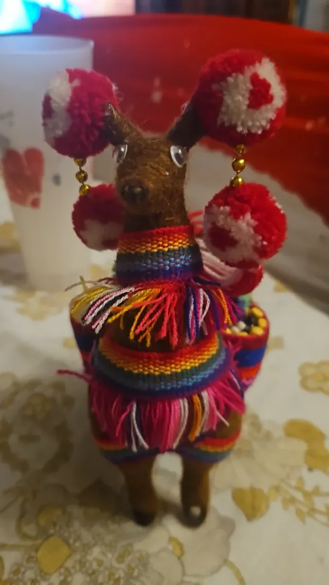 Llama Decorativa Artigianale