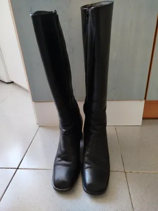 Botas altas piel mujer talla 40