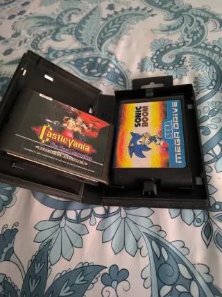 Sega Mega Drive Sonic Boom, Vector e Castlevania
