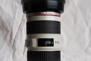 Teleobjetivo Canon 70-200mm f4 + Extender 1.4x y +