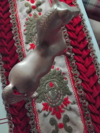 Caballo antiguo en bronce macizo