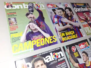 6 revistas don balon fc barcelona messi champions
