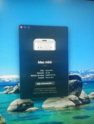 Mac mini 256 gigas
