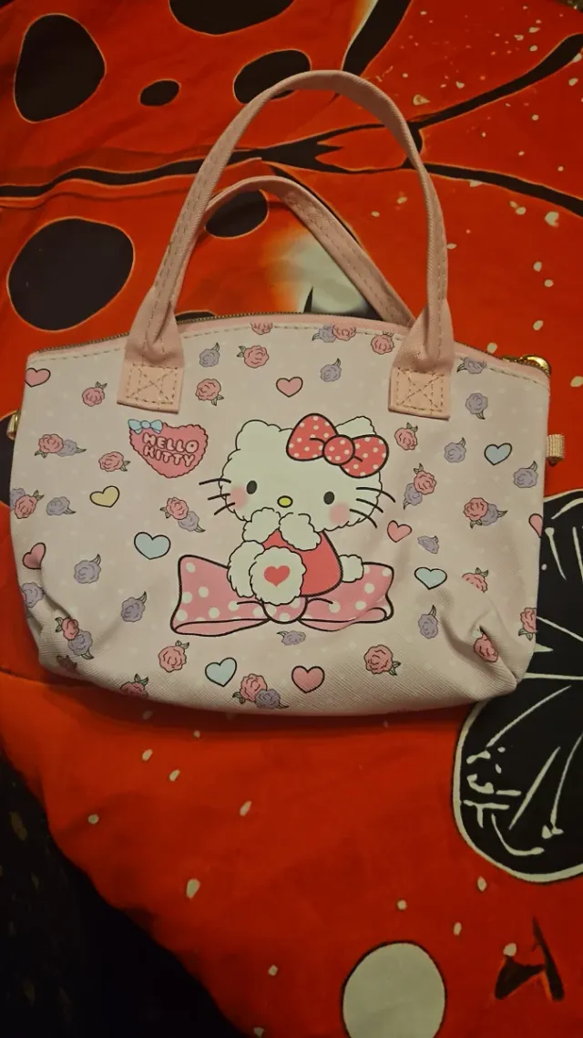 Borsa Hello Kitty Rosa e Bianca