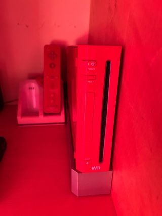 Nintendo Wii Roja Regalo balance board