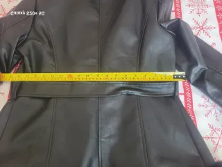 Chaqueta Polyester Negra con Pelo