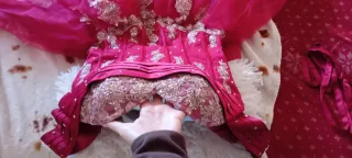 Vestido Princesa Gala Quinceañera Rojo Burdeos