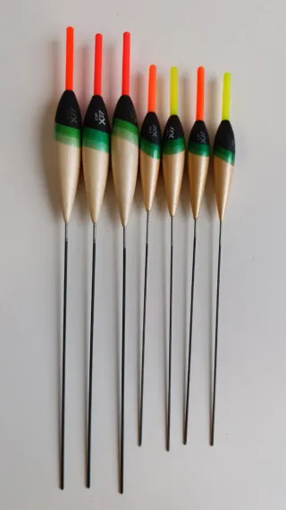 LLX Flotadores de Pesca (Set de 7)